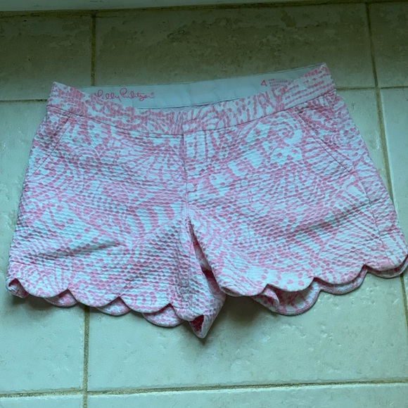 Lilly Pulitzer Buttercup Shorts in Pink Size 4 - Picture 4 of 4